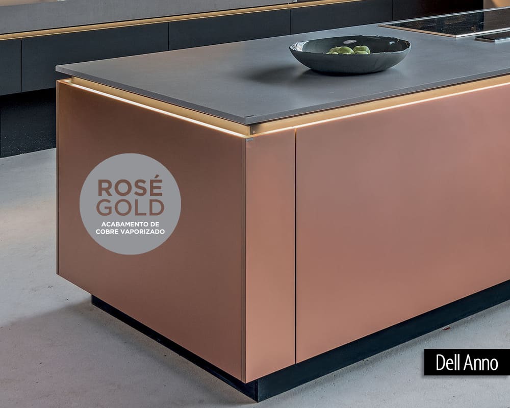 Smart Materials: Rosé Gold Dell Anno Curitiba